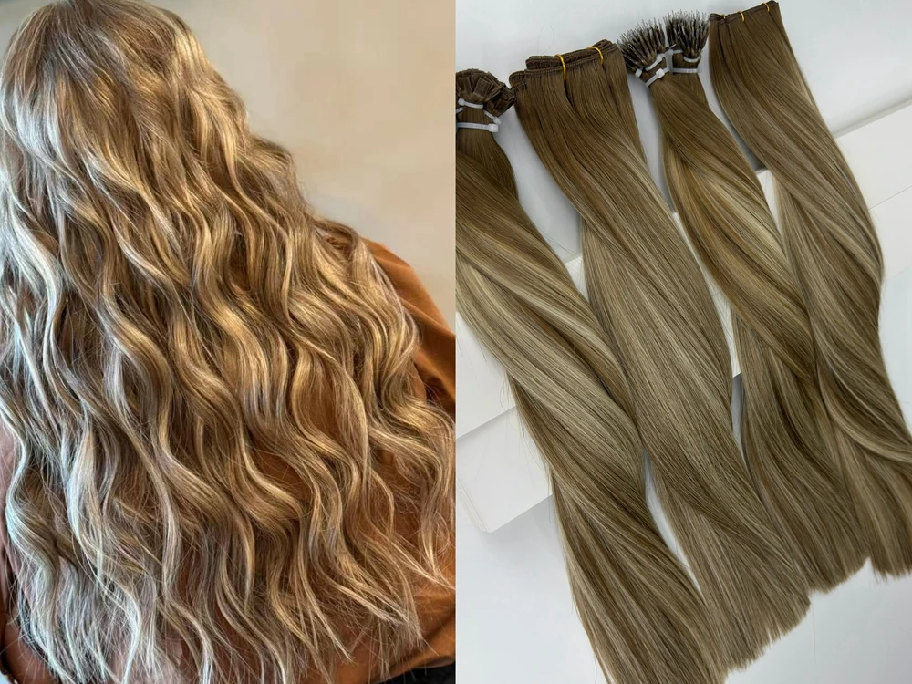 クリップインヘアエクステンション vs 中国の専門メーカーの永久ヘアエクステンション