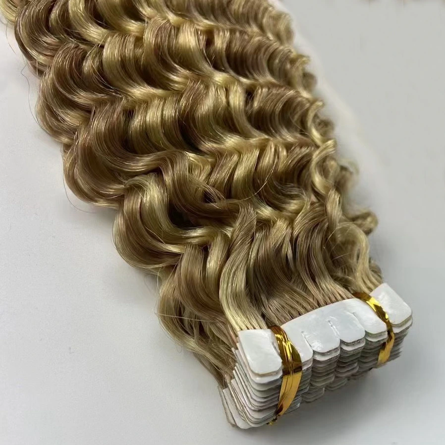ヘアエクステンションのカーリーテープ